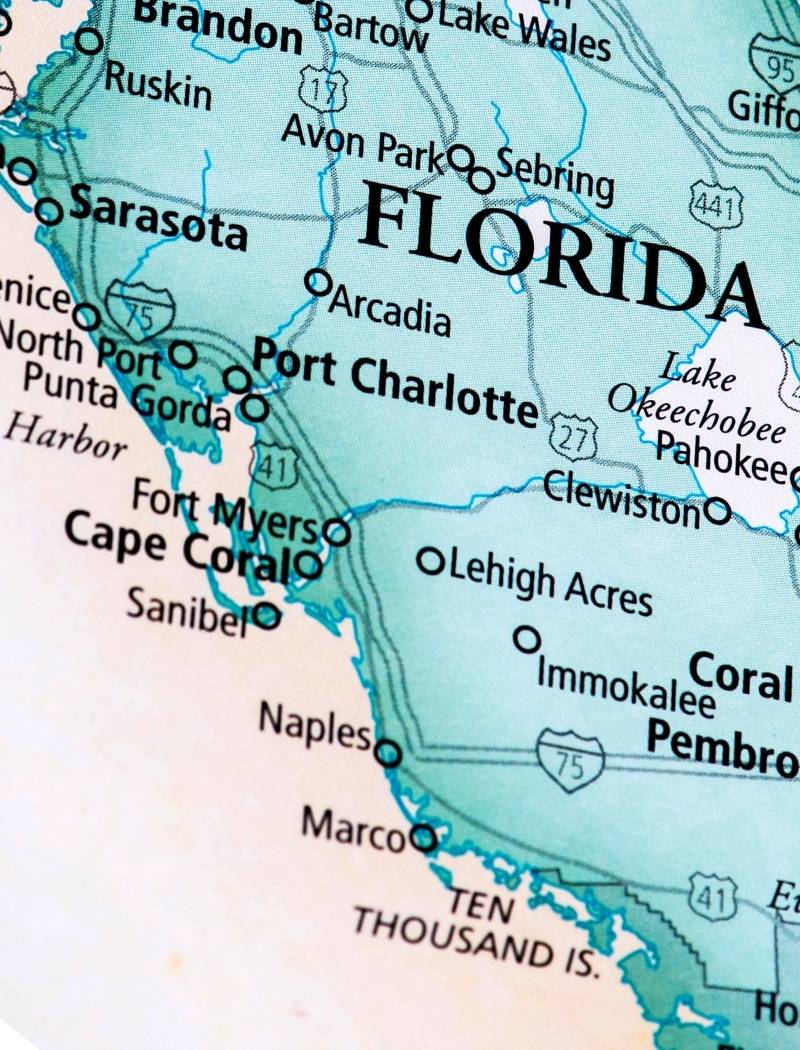 Sarasota map